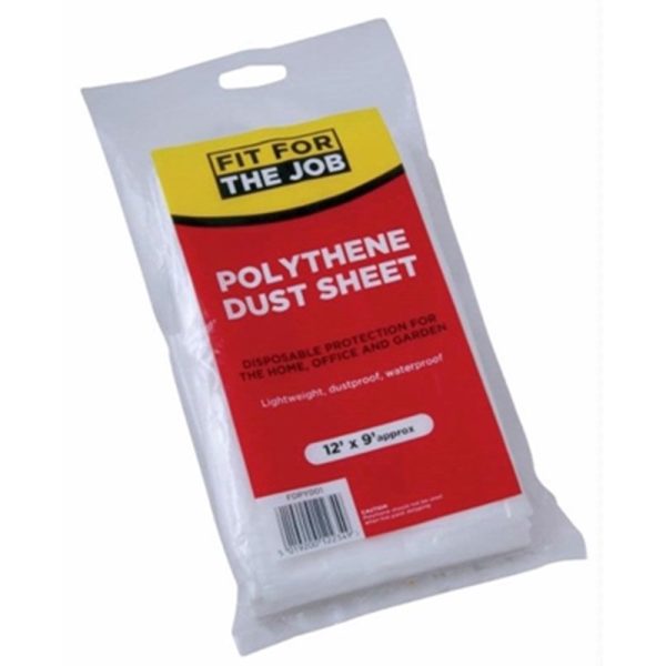 FIT FOR THE JOB DUST SHEET 12 X 9