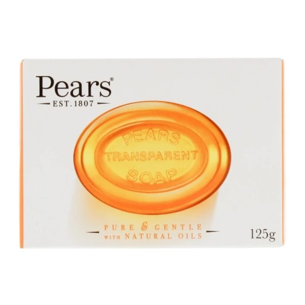 PEARS SOAP PURE & GENTLE AMBER 125G PACK OF 12