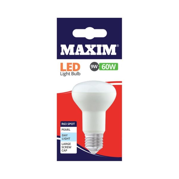 MAXIM LED R63 ES 60W D/L PACK OF 10