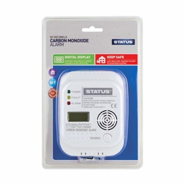 STATUS DIGITAL CARBON MONOXIDE ALARM