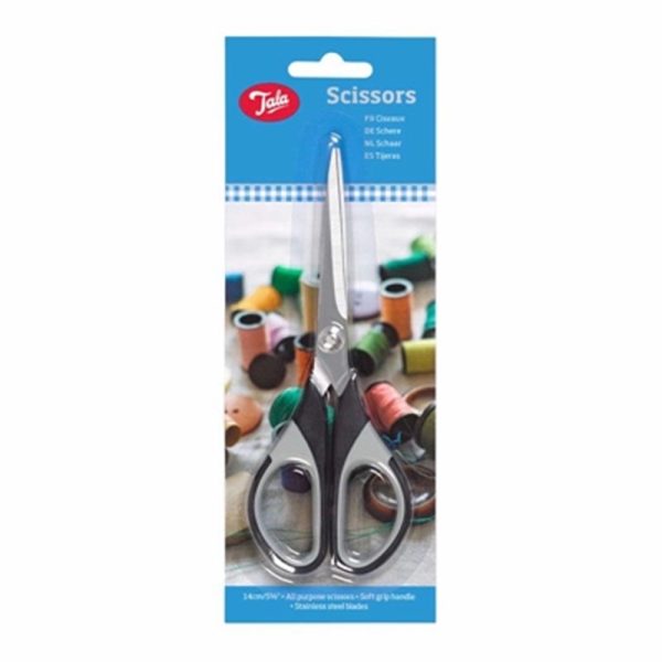 TALA SCISSORS 14CM SOFT GRIP