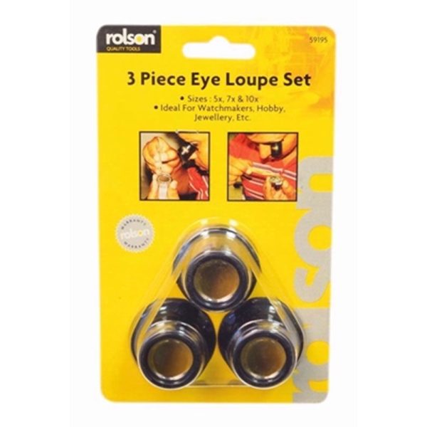 ROLSON EYE LOUPE 3PC SET