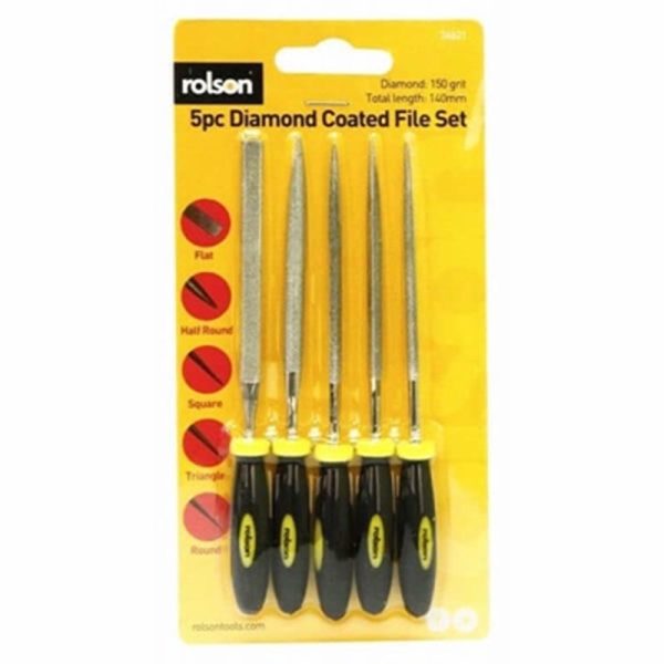 ROLSON FILE 5PC SET 140MM