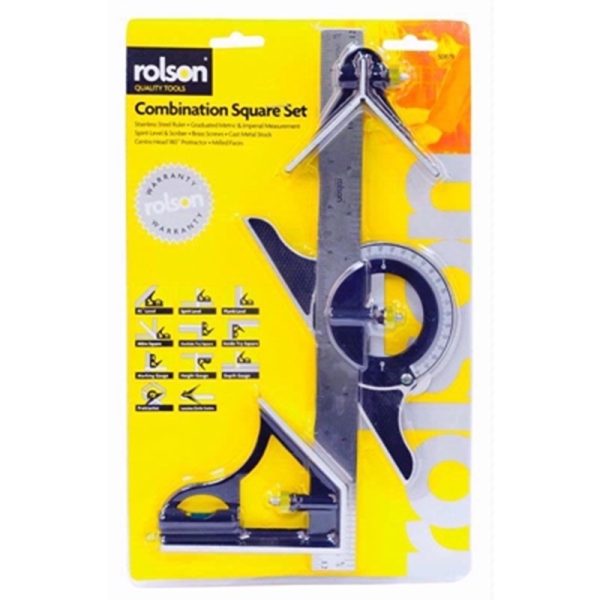 ROLSON COMBINATION SQAUR SET 300MM