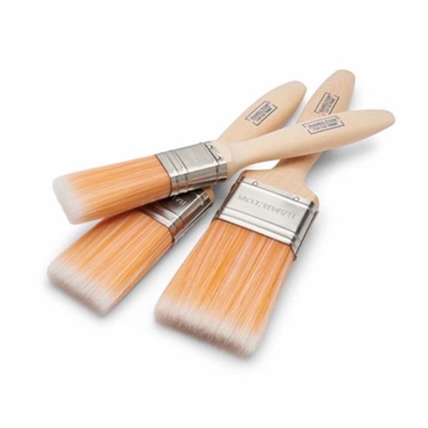 HAMILTON FINE TIP FLAT BRUSH PACK OF 3