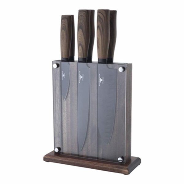 GRUNWERG KNIFE BLOCK SET 7PCS