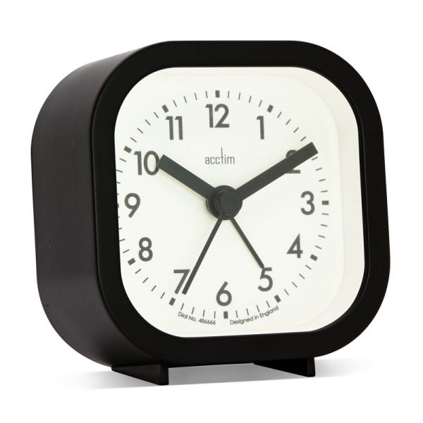 ACCTIM ROBYN ALARM CLOCK BLACK