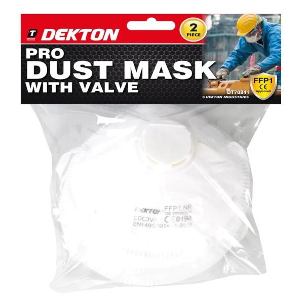 DEKTON DUST MASK WITH VALVE