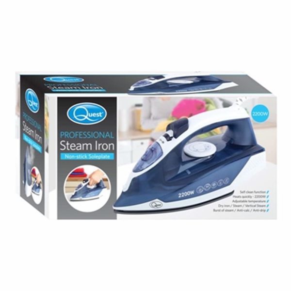 QUEST STEAM IRON 2200W 34140