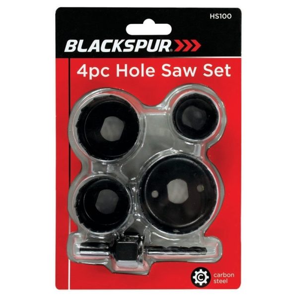 BLACKSPUR HOLSE SAW SET 4PCE