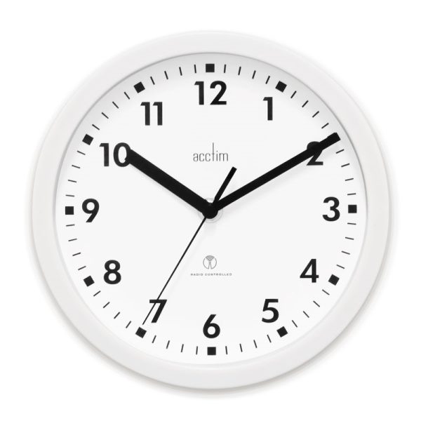 ACCTIM NARDO WALL CLOCK WHITE