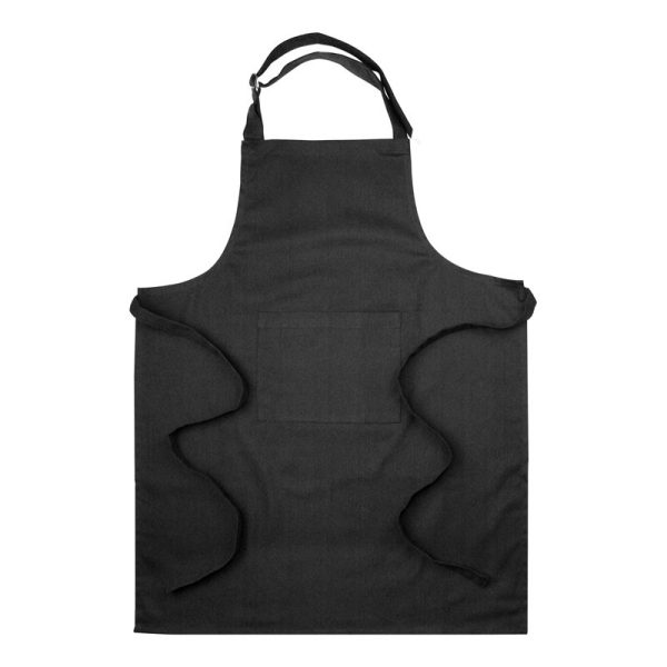 APOLLO KIDS APRON COTTON BLACK 43X56