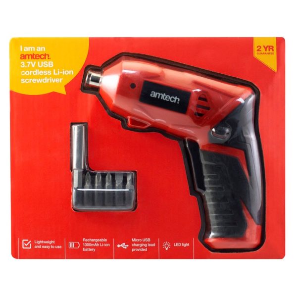 AMTECH CORDLESS SCREWDRIVER