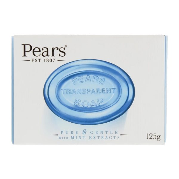 PEARS SOAP PURE & GENTLE BLUE 125G PACK OF 12