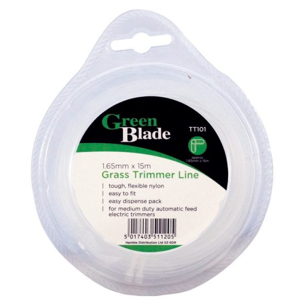 GREEN BLADE GRASS TRIMMER LINE 1.65MM X 15M