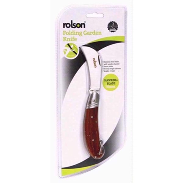 ROLSON FOLDING LOCK BACK PRUNING KNIFE