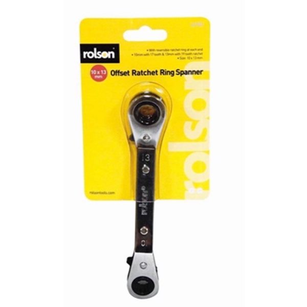 ROLSON OFFSET SPANNER 10X13MM