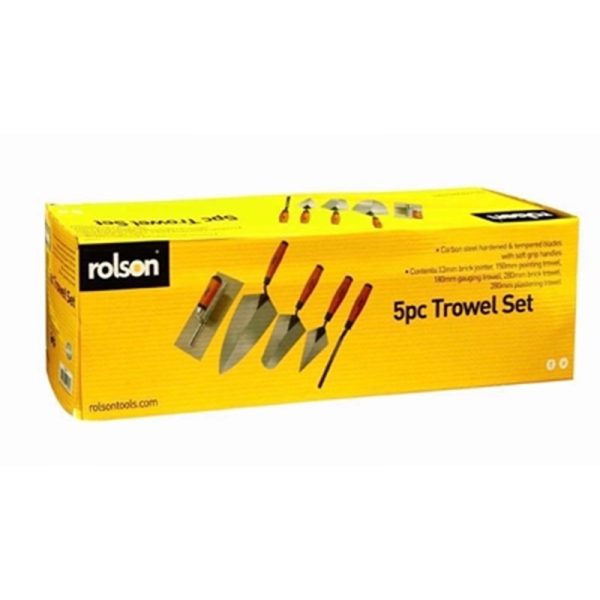 ROLSON TRADESMAN TROWEL SET 5PCE