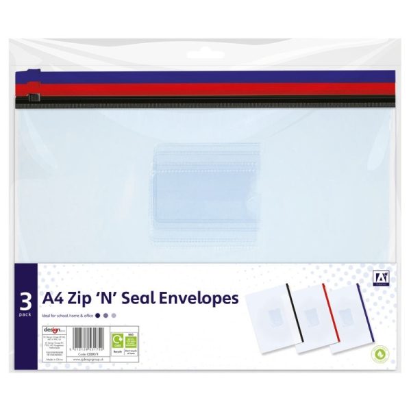 ZIP AND SEAL ENVELOPES 3