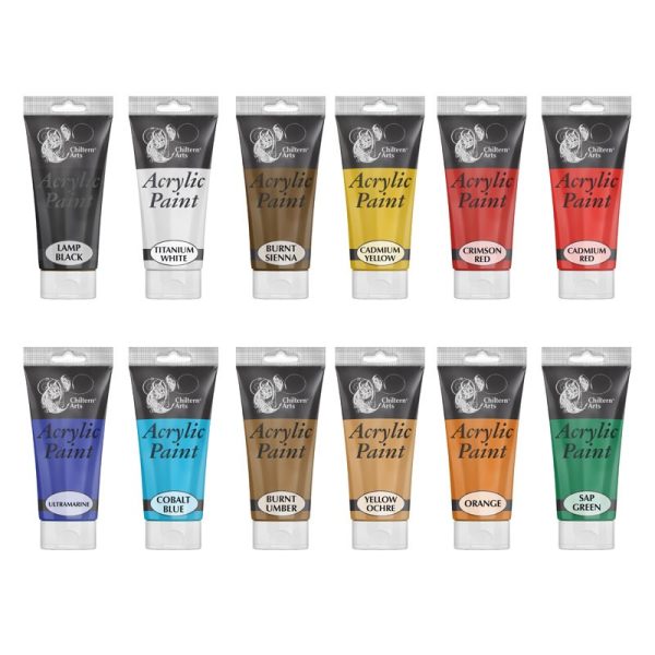 CHILTERN ARTS ACRYLIC PAINT TUBE 120ML