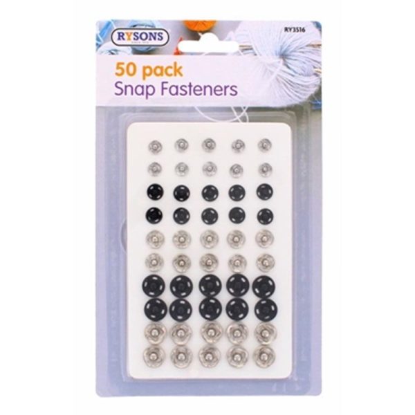 SNAP FASTENER 50PC