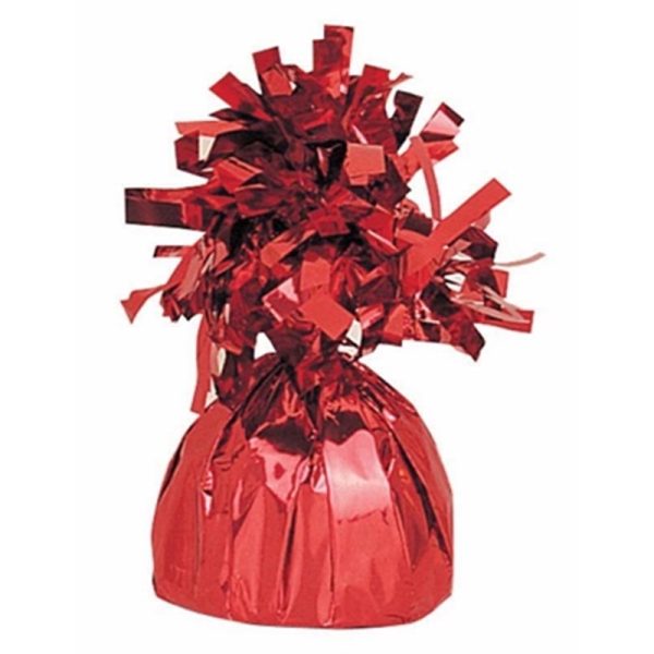 UNIQUE BALLOON WEIGHT FOIL RED