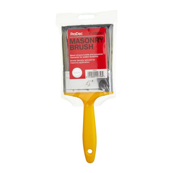 PRODEC FLAT MASONRY BRUSH 4 INCH