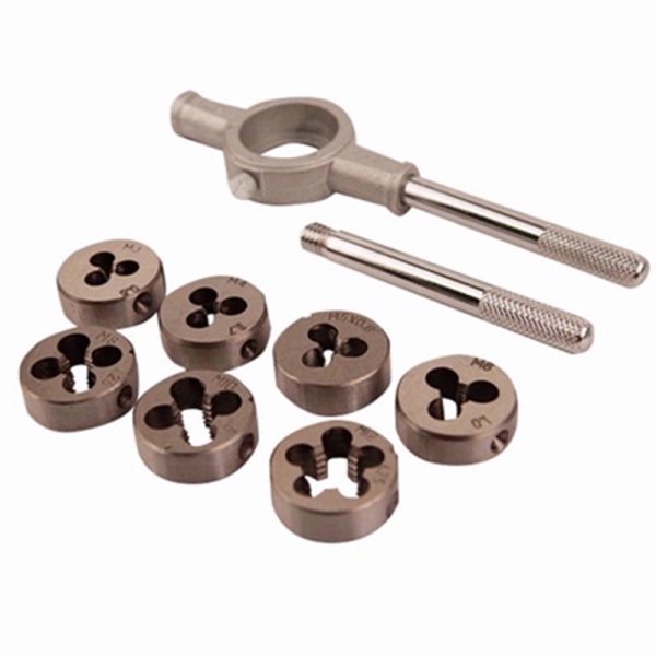 ROLSON METRIC DIE SET 8PC