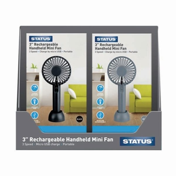 STATUS HAND FANS RECHARGABLE