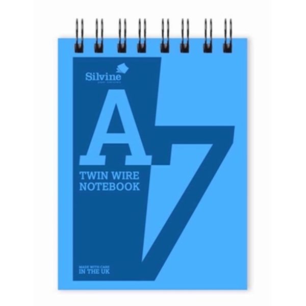 SILVINE A7 POLYPROP NOTEBOOK PACK OF 20