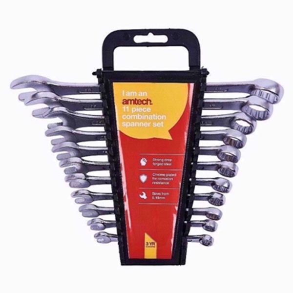 AMTECH COMBO SPANNER SET 11PCE 0425