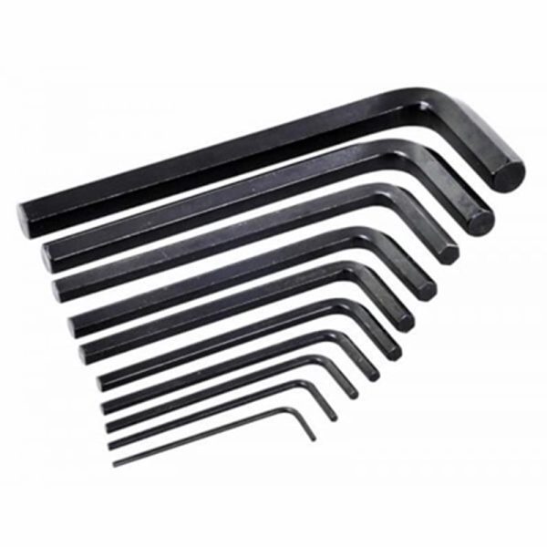 ROLSON HEX KEY SET 1.5-10MM 10PCE