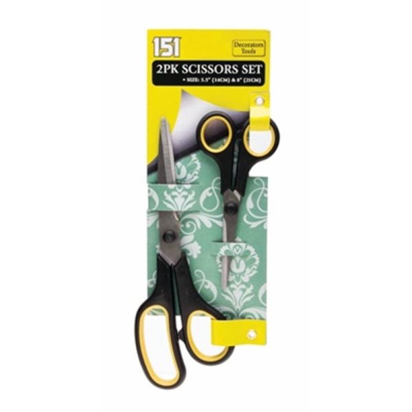 151 DECORATOR TOOL SCISSORS PACK OF 2