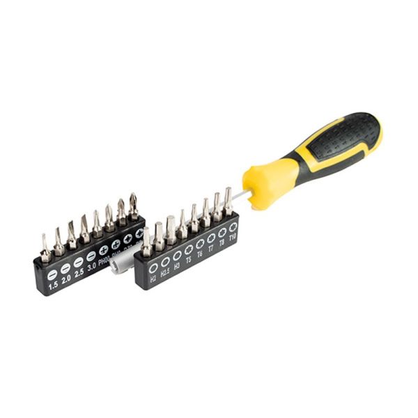 ROLSON PRECISION SCREWDRIVER & BIT 17PCE SET