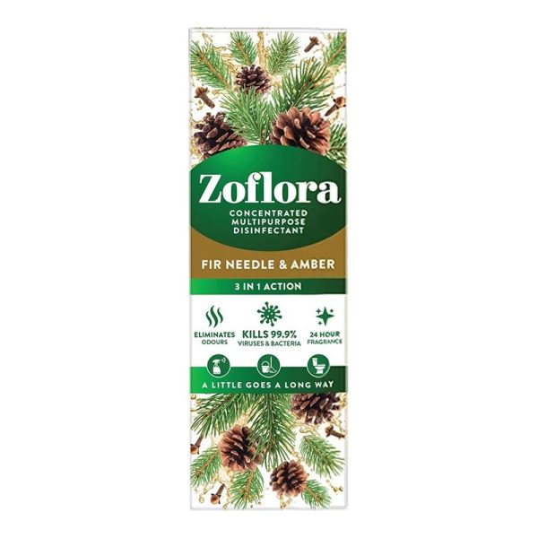 ZOFLORA FIR NEEDLE & AMBER 250ML PACK OF 12