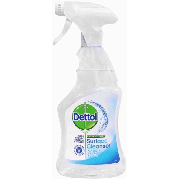 DETTOL ANTI BACTERIAL SURFACE CLEANER 500ML PACK OF 6