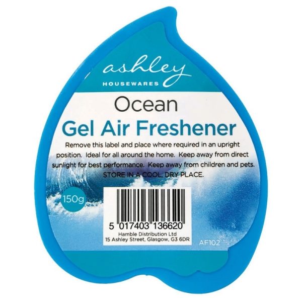 ASHLEY GEL AIR FRESHNER OCEAN EACH