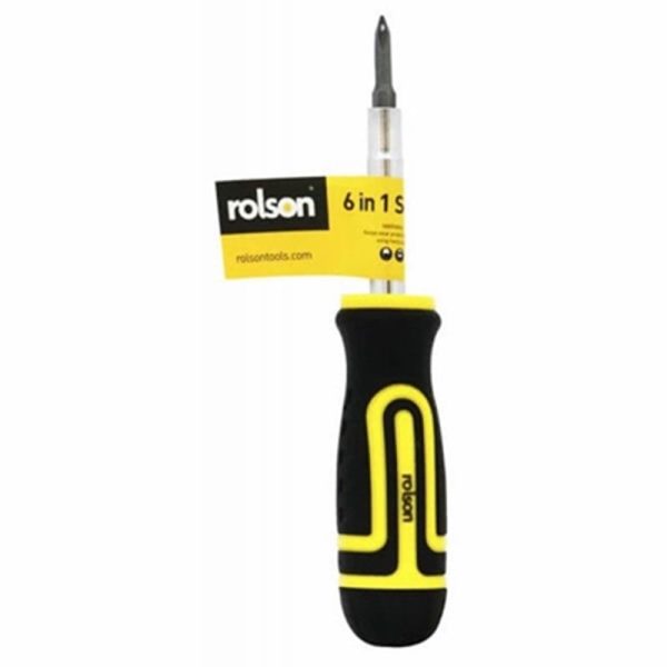 ROLSON SCREWDRIVER 6IN1 TOOL