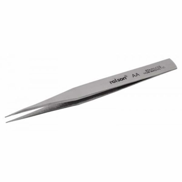 ROLSON STAINLESS STEEL TWEEZERS