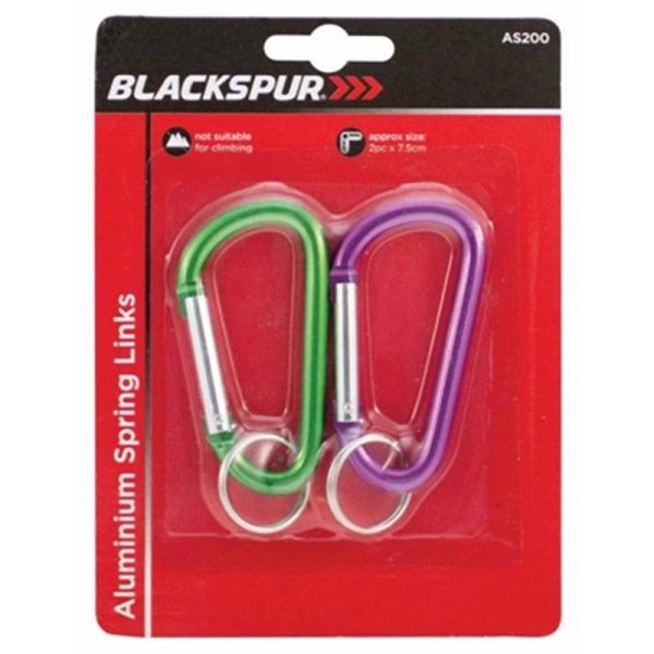 BLACKSPUR ALUMINIUM SPRING LINKS 2PCE BOTH 31