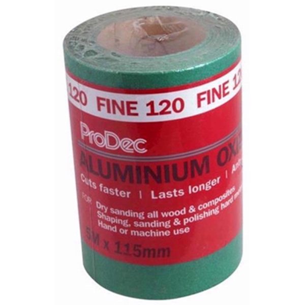 PRODEC ALUMINUIM OXIDE 120 GRIT 5MX115MM