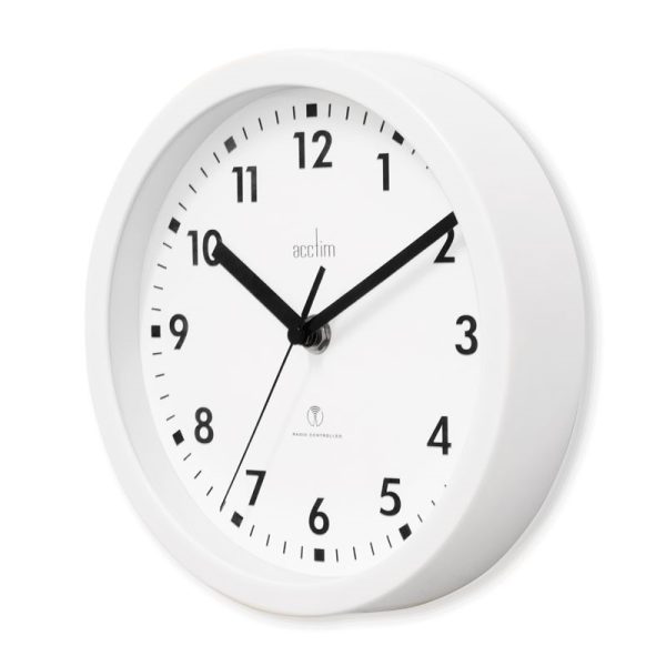 ACCTIM NARDO WALL CLOCK WHITE