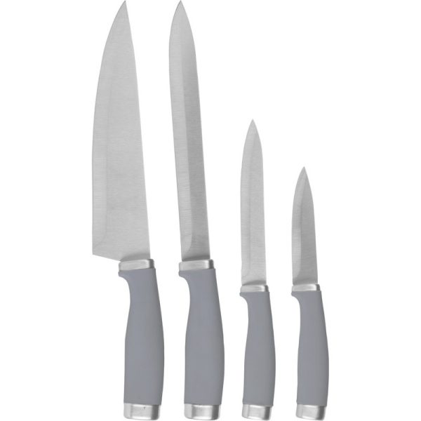 KNIFE SET 4PCS 4ASS CLR