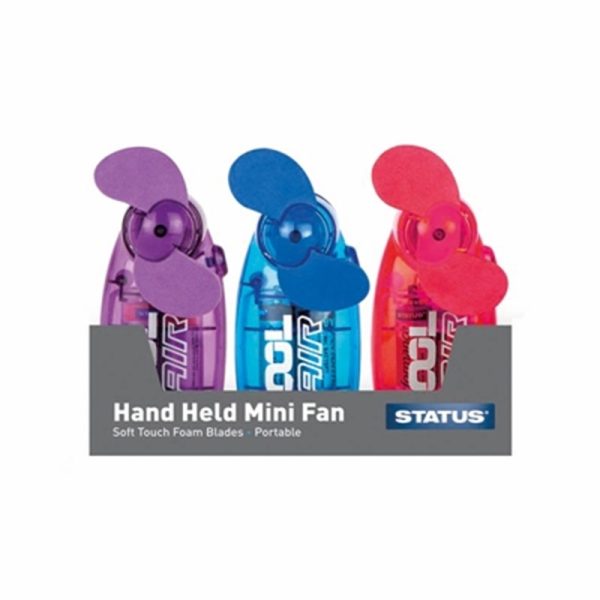 STATUS HAND HELD FAN PACK OF 12