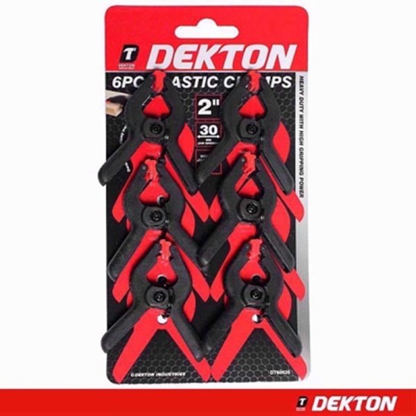 DEKTON 6PC CLAMPS 2INCH