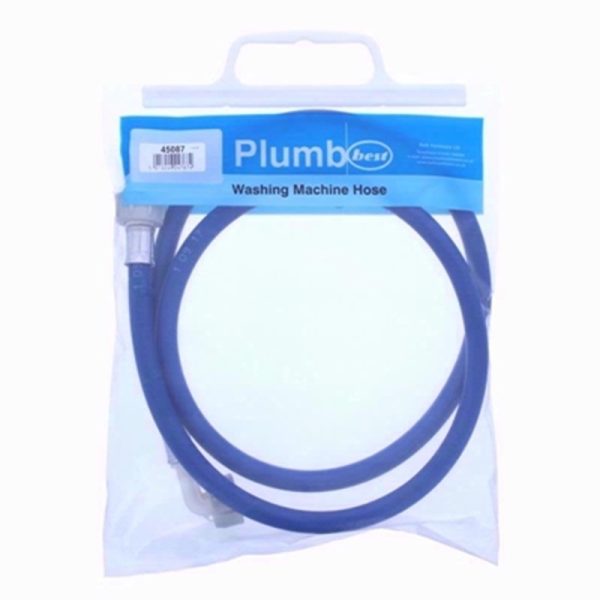 PLUMB WASH MACH INLET HOSE BLUE 1.5M