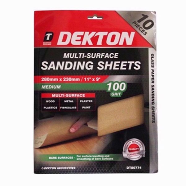 DEKTON MULTI-SURF SAND SHT 10PC 100GRIT