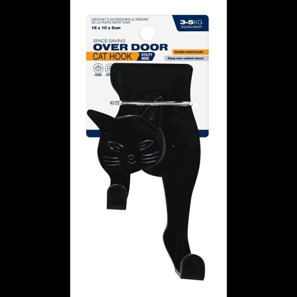 OVER-DOOR HOOK CAT DES 18CM