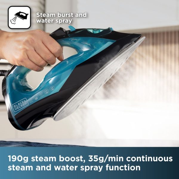 BLACK AND DECKER STEAM IRON 2800W