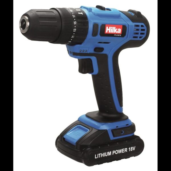 HILKA CORDLESS HAMMER DRILL 18V LI-ION